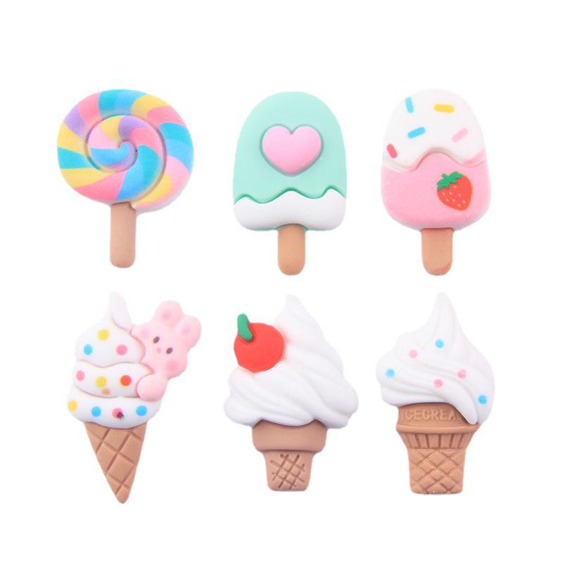 Wholesale Cartoon Summer Cones Ice Cream Resin Cream Phone Case